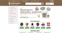 Desktop Screenshot of kaffekapslen.se